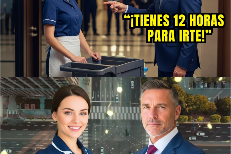 El Multimillonario no sabía que la mujer de limpieza era la jueza que podía salvar su empresa