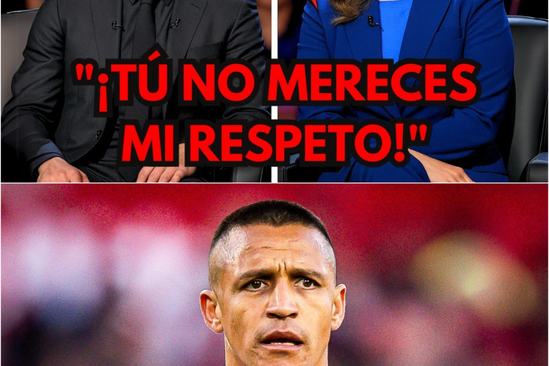 ¡Alexis Sánchez ENFRENTA a una Presentadora Grosera y su RESPUESTA DEJA a todos sin palabras!