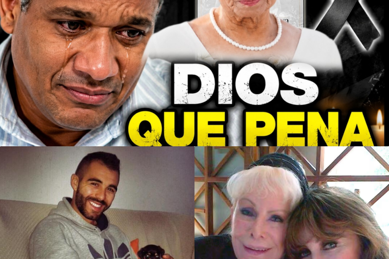 Luto en el humor dominicano: Andrés Martínez “Cacheíito” despide a su madre en una jornada de profundo dolor