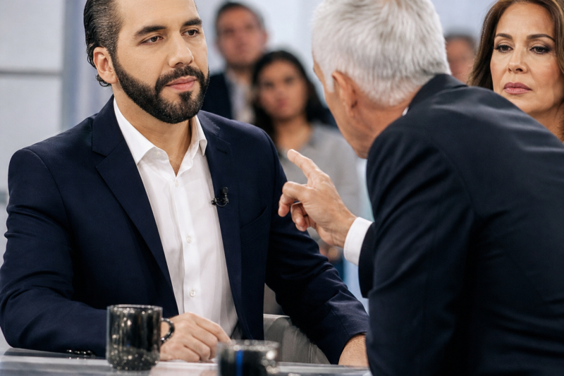 Lo llamaron mentiroso durante años, pero cuando por fin tuvo cinco minutos al aire, una sola pregunta bastó para romper el silencio del estudio: “¿Y ustedes cuándo rinden cuentas?”
