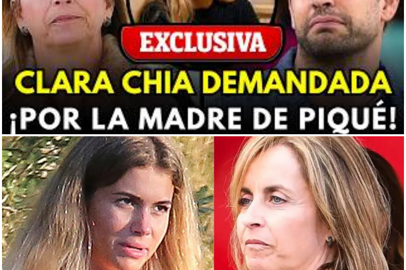 Arrepentimiento y Gritos: La Madre de Piqué Cancela la Boda con Clara Chía al Ver el Triunfo de Shakira y la Ruina de su Hijo