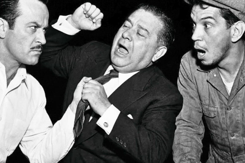 Pedro Infante vio a Cantinflas en silencio — y entendió que algo muy grave había pasado