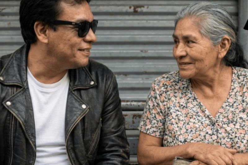 Una Anciana Conversó 30 Minutos en una Parada de Autobús — Cuando Juan Reveló Quién Era, Ella Lloró