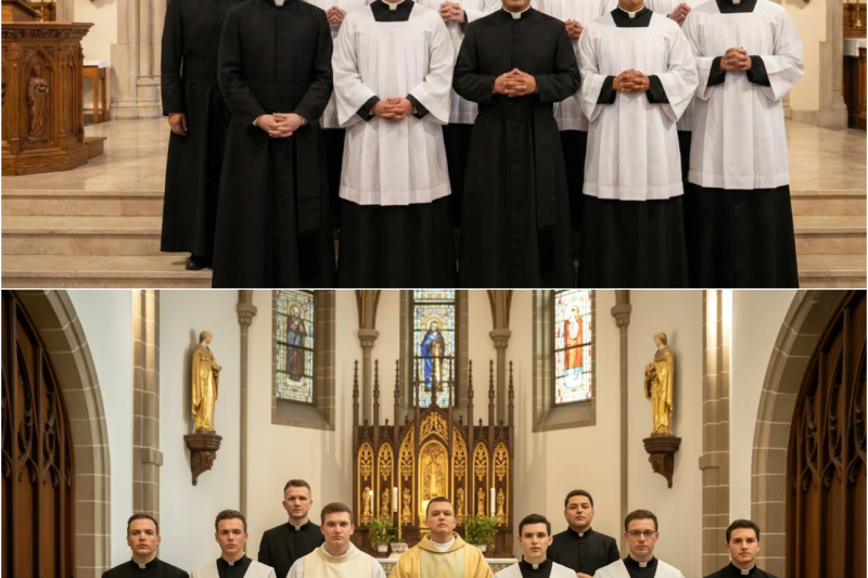 8 Seminaristas desaparecieron tras la misa de medianoche — en 2025, su cuaderno de oraciones reveló