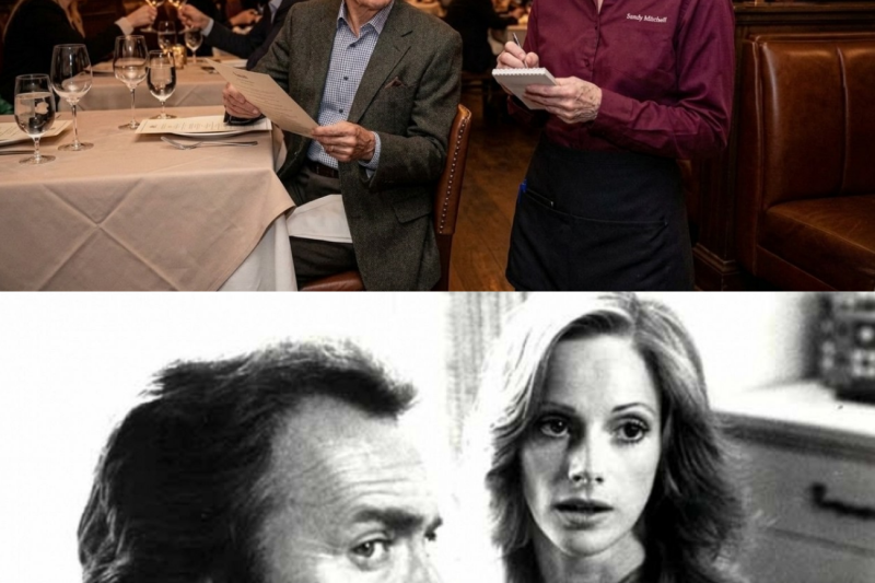 Clint Eastwood ve a su COMPAÑERA de INFANCIA como MESERA ¡y lo que HIZO es BRUTAL!