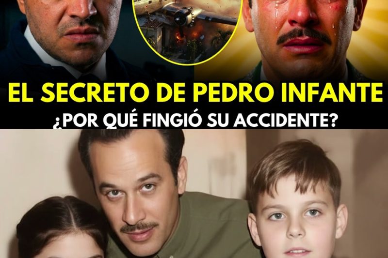 ¡La Mentira Más Grande de México Expuesta! Harfuch Descubre el Aterrador Secreto de Pedro Infante: El Ídolo No Murió en 1957.