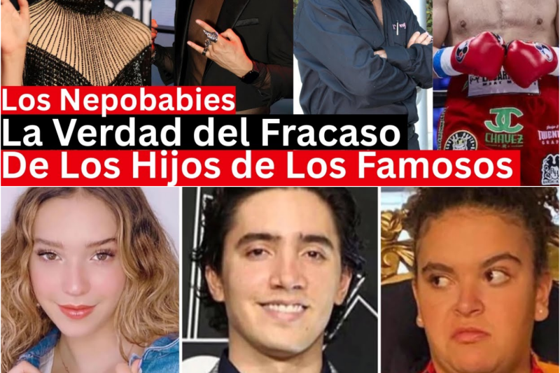 El Oscuro Peso de la Herencia: Hijos de Famosos Que Fracasaron Rotundamente al Intentar Comprar el Talento
