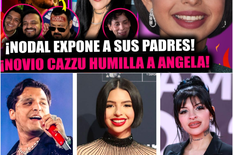 ¡El Imperio en Ruinas! La Traición Familiar que Dejó a Nodal Sin Nombre, el Nuevo Amor de Cazzu y el Escape Desesperado de Ángela Aguilar