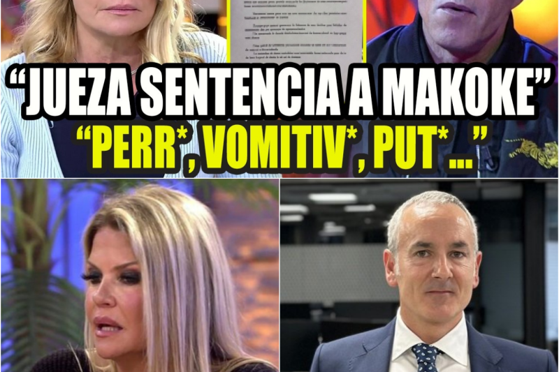 El escándalo judicial que desmorona la credibilidad de Makoke: Insultos desgarradores, pruebas peritadas y una defensa televisiva al borde del abismo