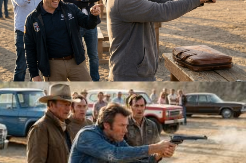 Campeón Olímpico RETÓ a Clint Eastwood a un Tiroteo… No Imaginó lo que Pasaría