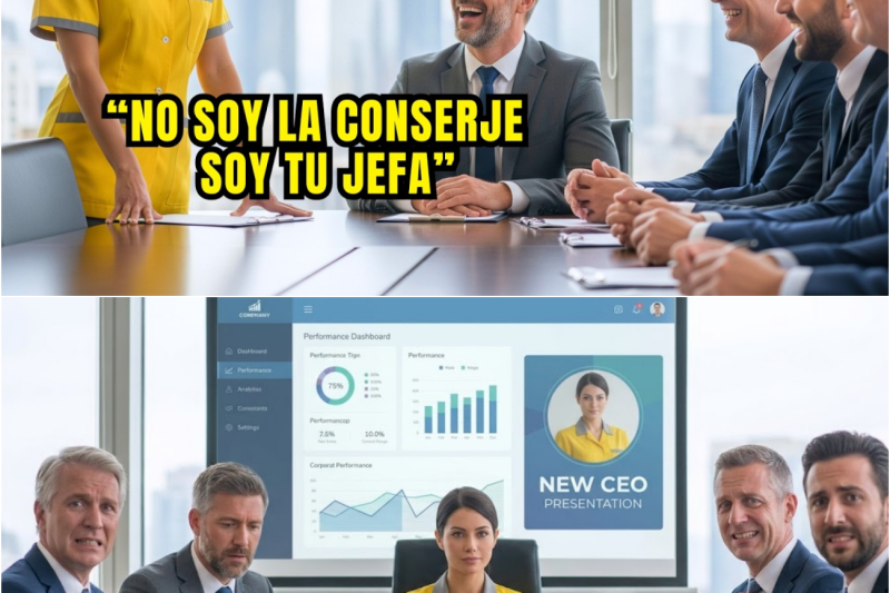 La conserje despide al CEO después de 10 años — Nadie sabía que su esposo era el dueño de la empresa