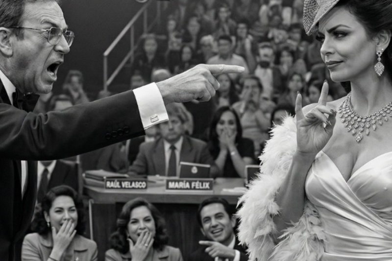 Raúl Velasco desafió a María Félix en su programa — Su respuesta lo dejó en ridículo