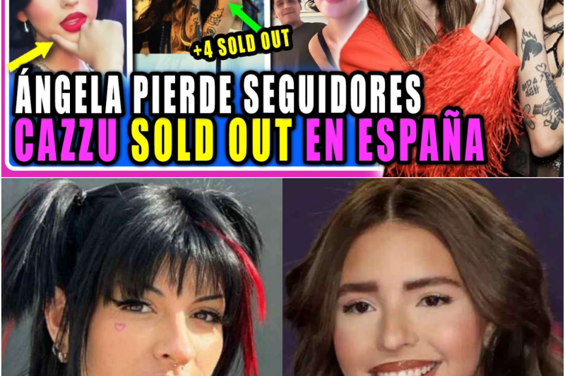 Ángela Aguilar Humillada, Nodal en Caída Libre y Cazzu Arrasa con Llenos Totales en España: El Karma Golpea Fuerte en el Mundo del Espectáculo