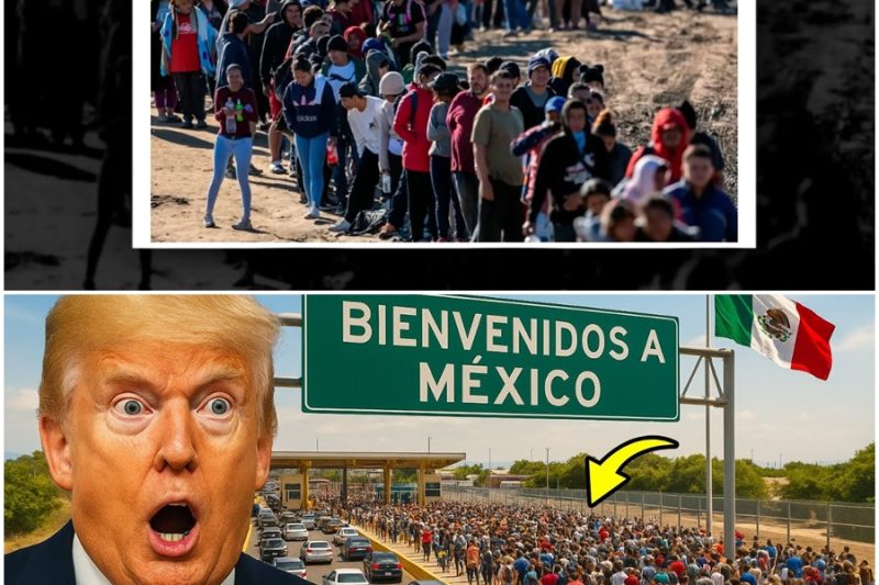 ¡INSÓLITO!  Caravana de GRINGOS CRUZA a MÉXICO para COMPRAR ¡SIN VISA NI PERMISO!  se