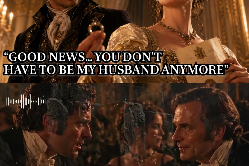 “I NEVER SHOULD HAVE MARRIED YOU,” HE SAID—”GOOD NEWS. YOU DON’T HAVE TO ANYMORE”