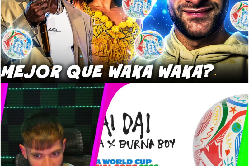 Shakira y Burna Boy Unen Fuerzas en Dai Dai El Nuevo Himno Que Promete Paralizar el Mundo del Fútbol