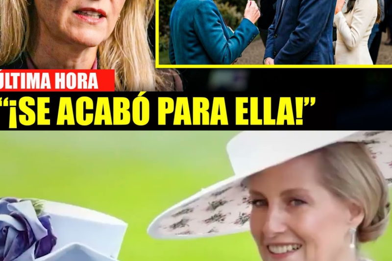 Sophie finalmente lo dice: Coqueteo de Meghan con William acabó su vida real