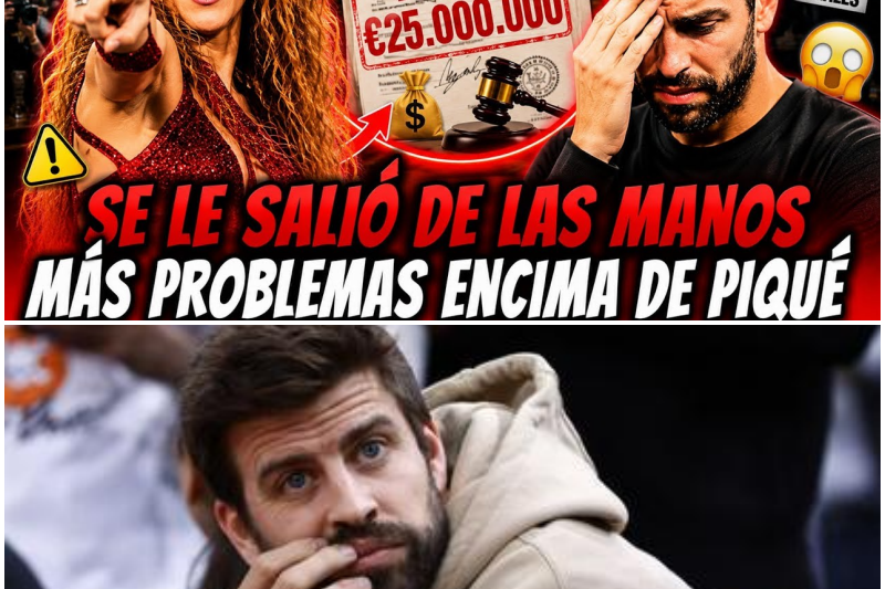 El Derrumbe Inesperado: El Colapso en Directo de Gerard Piqué y la Venganza Silenciosa que Amenaza su Imperio