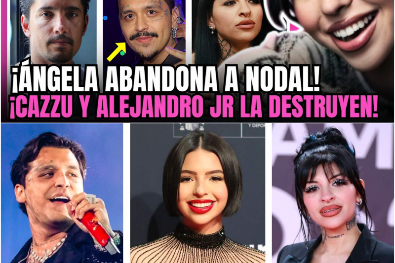 El colapso de una dinastía amorosa: Ángela Aguilar evalúa abandonar a Christian Nodal tras humillaciones públicas y un emotivo reencuentro con Cazzu