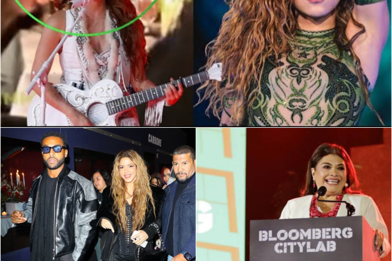 La Verdad Detrás del Supuesto Romance de Shakira con Lucien Laviscount y los Detalles de su Histórico Concierto en el Zócalo