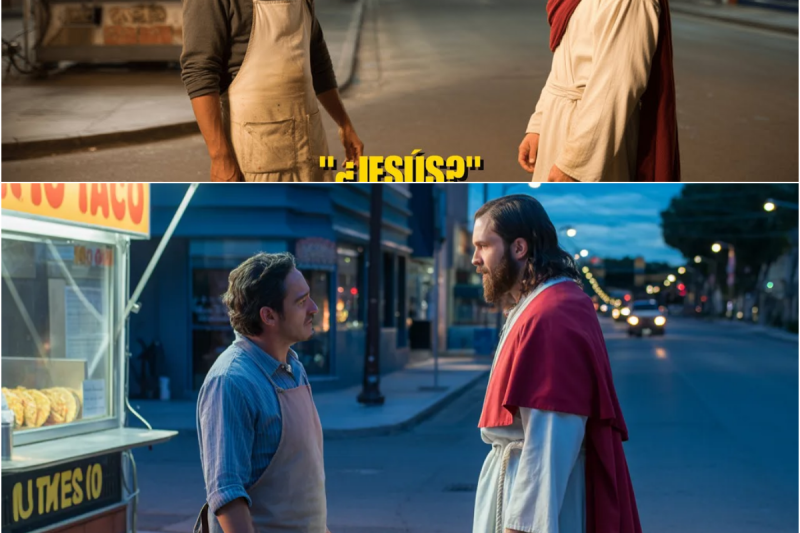 UN TAQUERO LE DIO COMIDA GRATIS A UN EXTRAÑO… ERA JESÚS DISFRAZADO