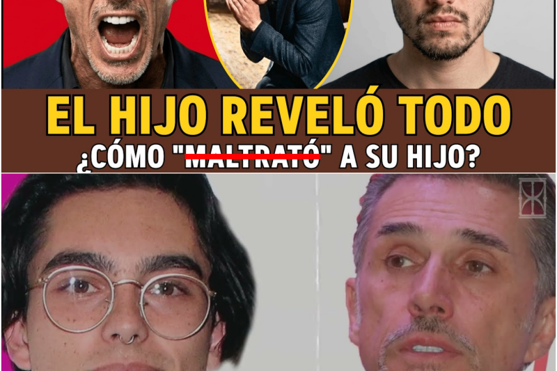 Sergio Mayer: La Falsa Moral… El ASQUEROSO Secreto por el que su Hijo lo ABANDONÓ.
