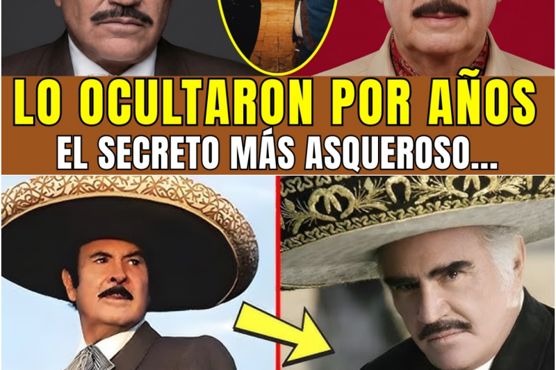 Vicente Fernández: El ASQUEROSO Secreto que lo Unía a Antonio Aguilar… Nadie Debía Saberlo Jamás