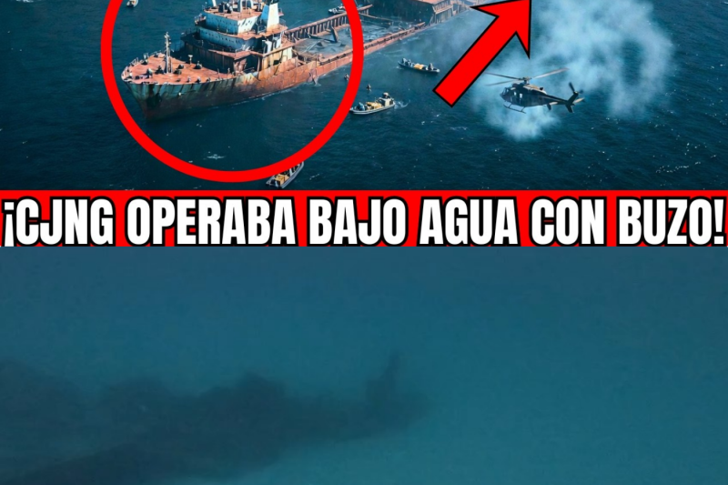 🇲🇽🚨GUERRERO EN SHOCK TOTAL: EJÉRCITO DESCUBRE BASE EN BARCO HUNDIDO CJNG OPERABA BAJO AGUA CON BUZOS