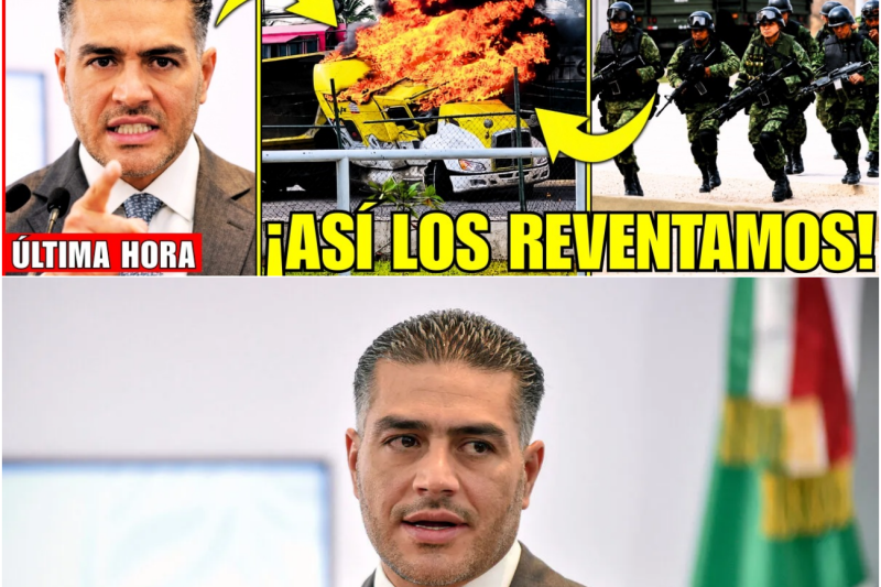 ¡N4RCOBLOQUEOS en COLIMA! ¡HARFUCH ARRESTA a “El GRINGO”; QUEMÓ TRAILERS y DESATÓ el CAOS! ¡ASÍ CAYÓ