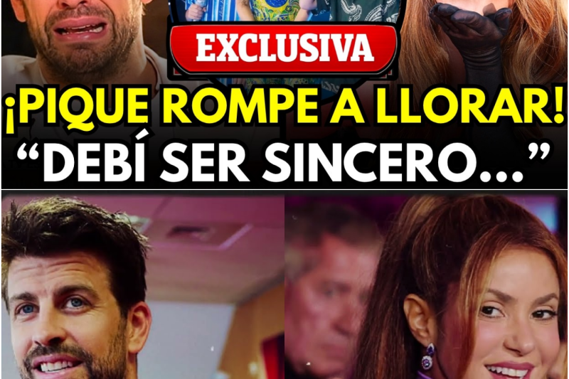 El desgarrador llanto de Gerard Piqué: El momento en que el exfutbolista se derrumbó al ver a sus hijos con Shakira en Copacabana