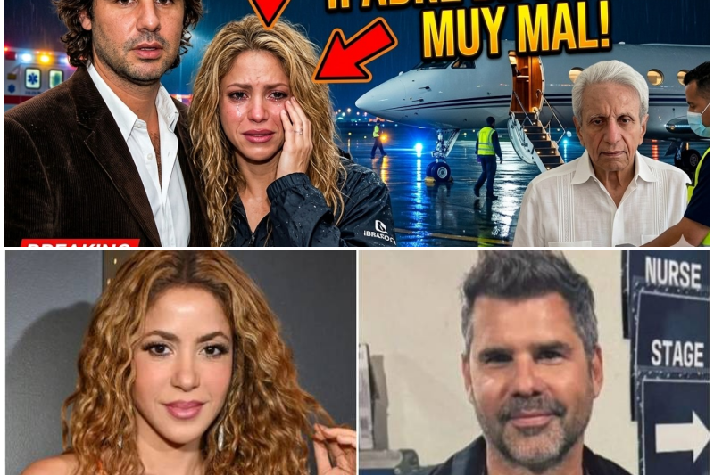 El Dolor Oculto Detrás de la Gloria: Antonio de la Rúa Vuela de Emergencia a Colombia por el Agravamiento Crítico del Padre de Shakira