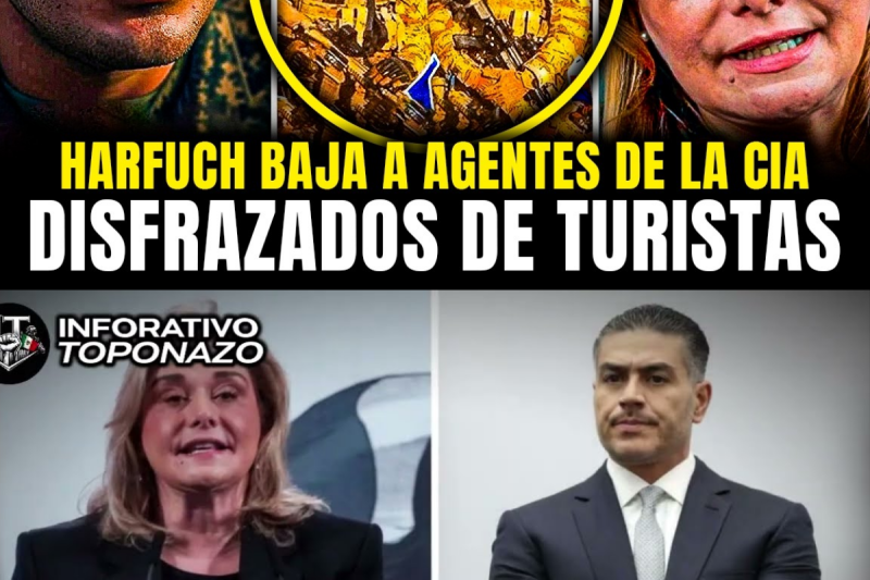 HARFUCH REVIENTA a los AGENTES de la CIA DISFRAZADOS de TURISTAS Amigos de MARU que IBAN a CHIHUAHUA
