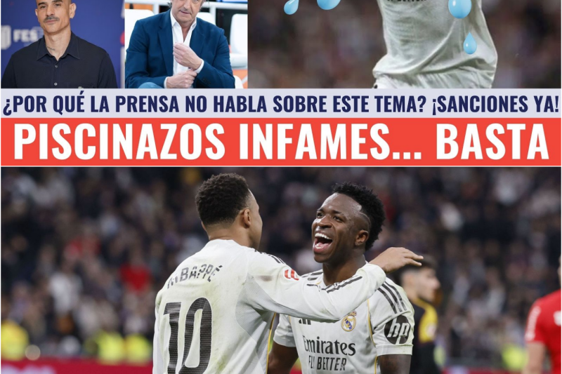 ¡LAMENTABLE! RECITAL DE PISCINAZOS EN EL MADRID vs RAYO | MOVISTAR, EL CHIRINGUITO… SILENCIO TOTAL