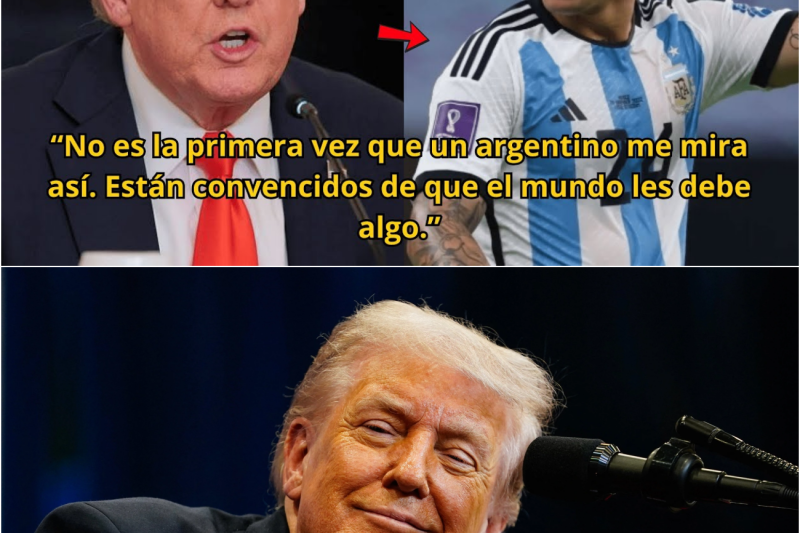 ¡Enzo Fernández destruye a Donald Trump en vivo por burlarse de su carisma en la final del Mundial!