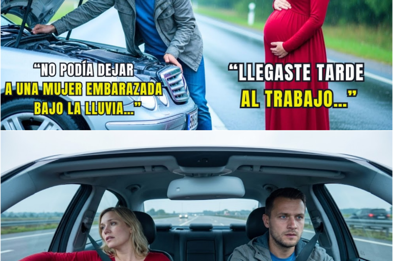 Papá soltero perdió su trabajo por socorrer a una mujer embarazada — ella controlaba la empresa