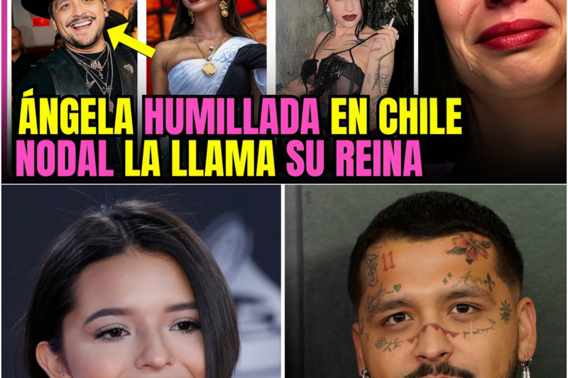 ¿Amor o estrategia? Christian Nodal rompe el silencio en Chile y proclama a Ángela Aguilar como su “reina” tras el misterioso borrado de sus redes