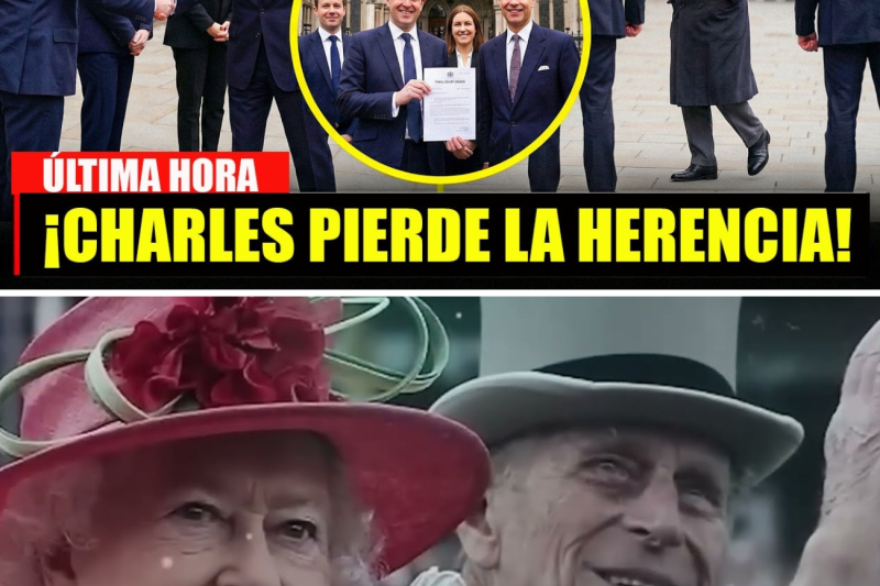 Familia real en shock tras abogados de Edward confirmar que hereda lo que Charles reclamó años