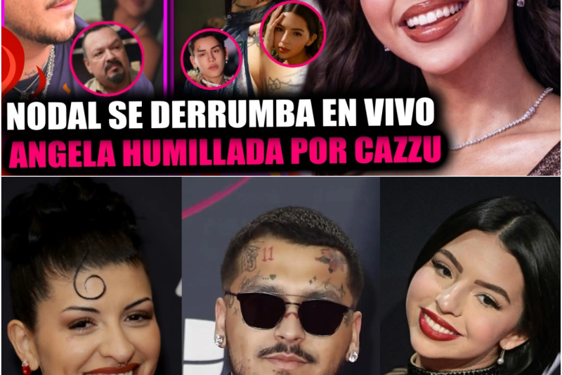 ¡ÁNGELA AGUILAR Y NODAL EN CRISIS! ¡ABUCHEADOS POR FANS EN CONCIERTO VACÍO! ¡ESPIAN A CAZZU Y PEPE!