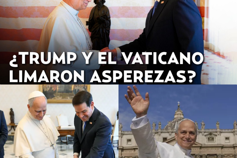 Cumbre de Paz en el Vaticano: El Papa León XIV y Marco Rubio sellan una tregua diplomática histórica tras semanas de tensión