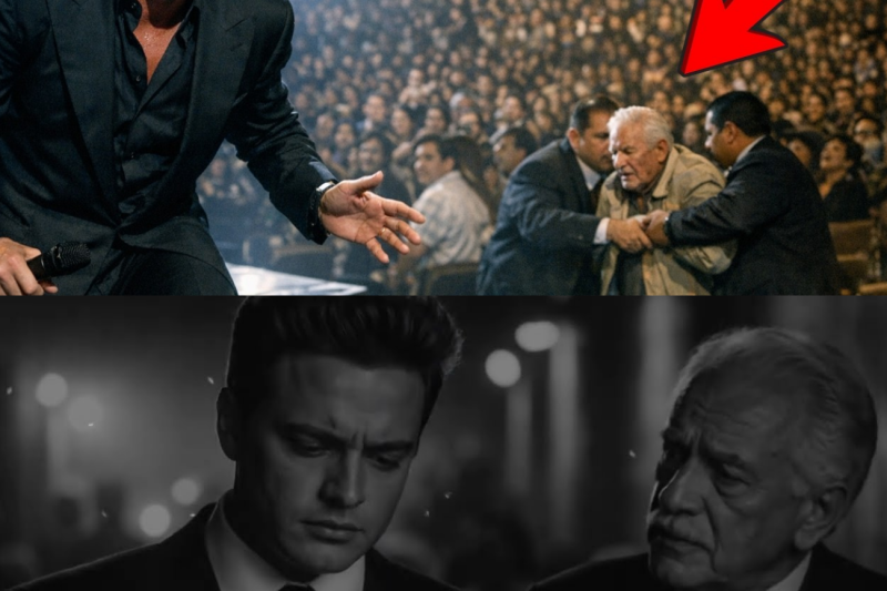 Luis Miguel DETUVO la Canción a Mitad del Show Cuando vio a un Anciano Siendo Sacado por Seguridad
