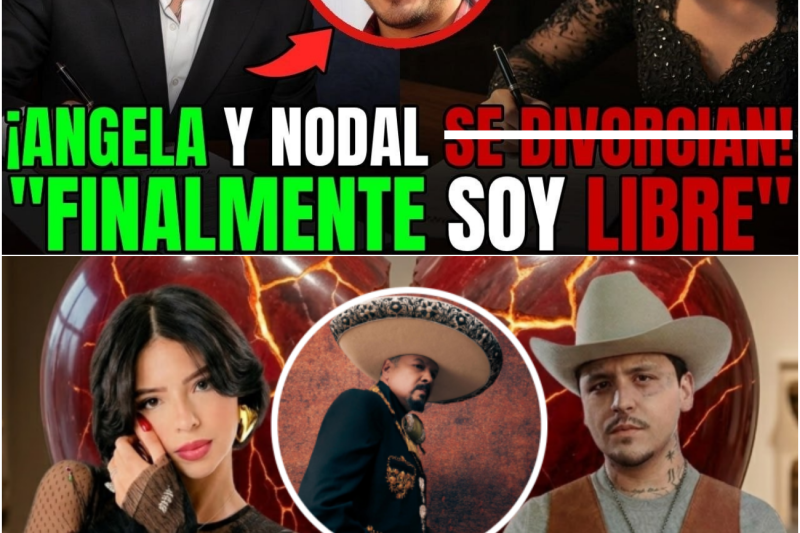 El Escandaloso Contrato de Divorcio de Nodal y Ángela Aguilar: 12 Millones, Silencio Forzado y la Traición Expuesta por Espinoza Paz