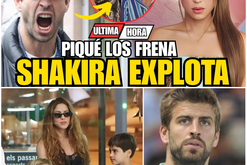 ¡Explota la Guerra! El Ultimátum Legal de Piqué a Shakira por el Futuro Artístico de Milan y Sasha Antes de Madrid