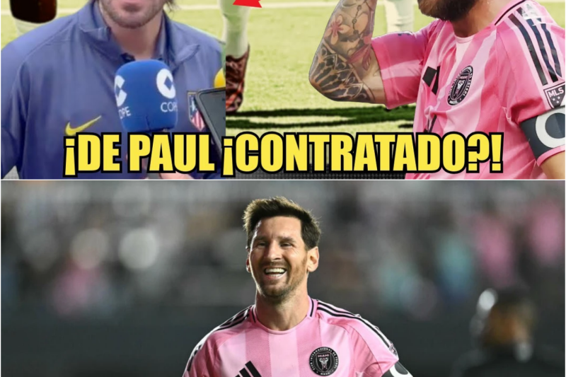 MESSI y DE PAUL JUNTOS en MIAMI | Detalles del contrato, debut, y el documental imperdible en DAZN