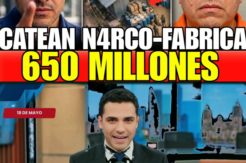 ¡HARFUCH DESTAPA la FÁBRICA SECRETA del CJNG! 650 MILLONES del CARTEL y CAPO NArC0 CAPTURAD0!