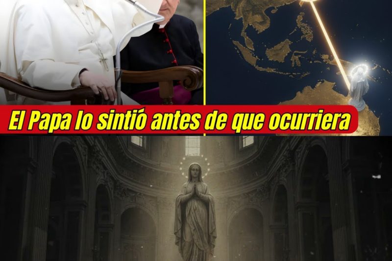 Urgente El Papa León XIV explica el fenómeno de las imágenes que giran en templos del mundo
