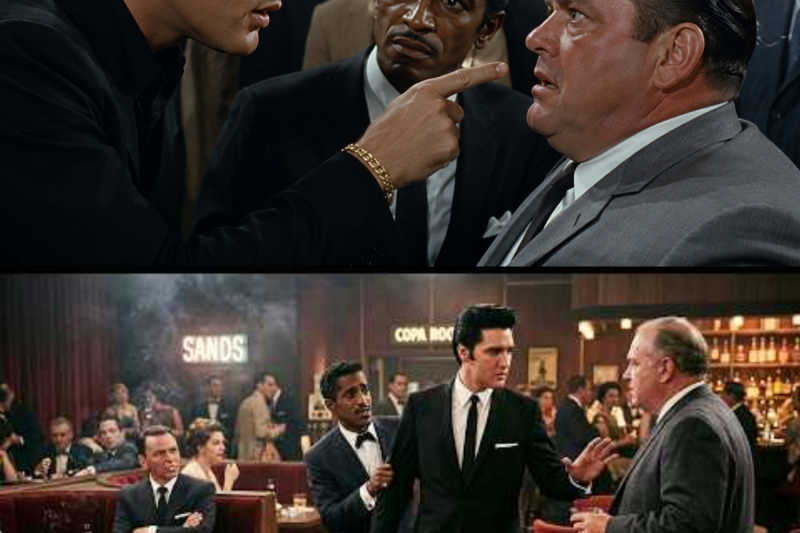 HE CALLED SAMMY DAVIS JR. THE N-WORD… THEN ELVIS PRESLEY DID SOMETHING THAT STUNNED LAS VEGAS