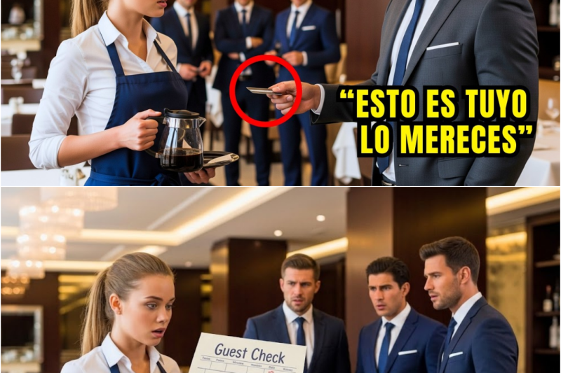 La mesera gastó $10 ayudando a un CEO. Al día siguiente, 50 millonarios cambiaron su vida