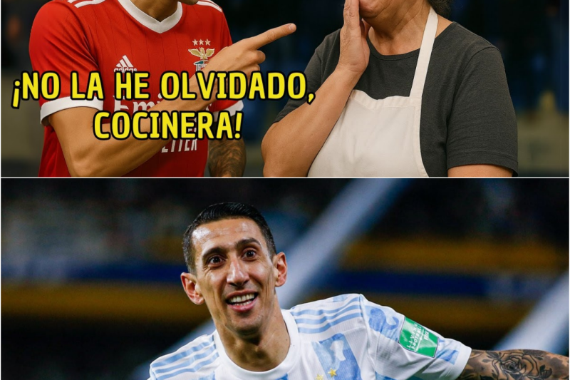DI MARÍA REENCUENTRA A LA COCINERA QUE LO ALIMENTABA A ESCONDIDAS CUANDO ERA POBRE Y ROMPE EN LLANTO