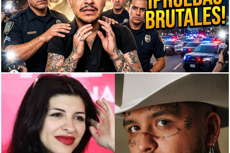 ¡Escándalo en el Palenque! Christian Nodal Indigna a sus Fans al Esconderse Detrás de un Exagerado Ejército Policial