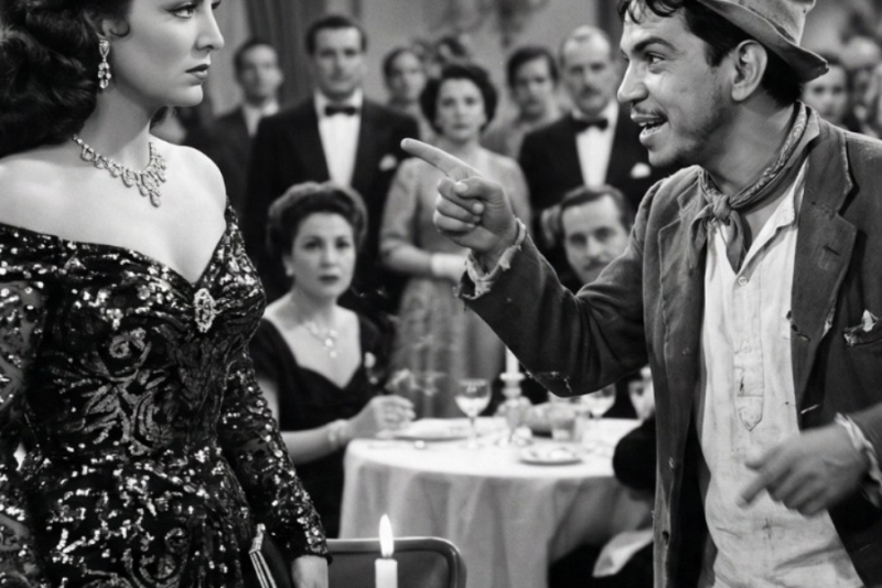 Cantinflas intentó humillar a María Félix en un restaurante Lujoso- Nadie esperaba su respuesta